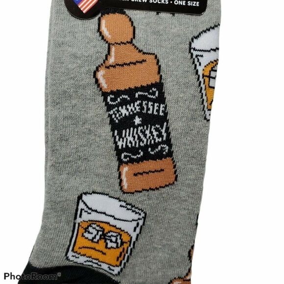 Locals Only Crew Socks Tennessee Whiskey Business - Picture 4 of 9